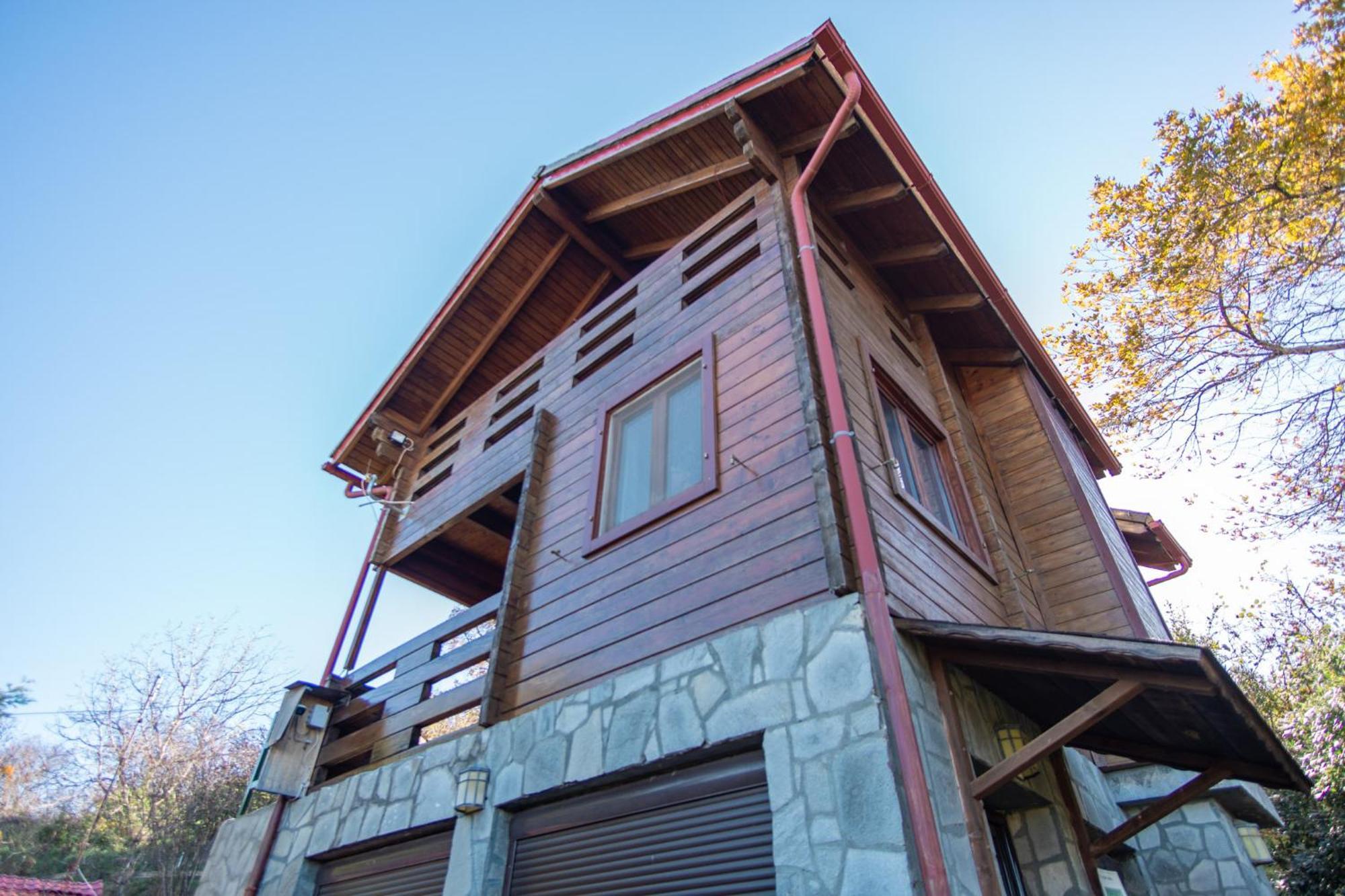 Zeus-Village Οικισμός Φινλανδικών Chalet Με Πισίνες & Γυμναστήριο Molos  Exterior foto