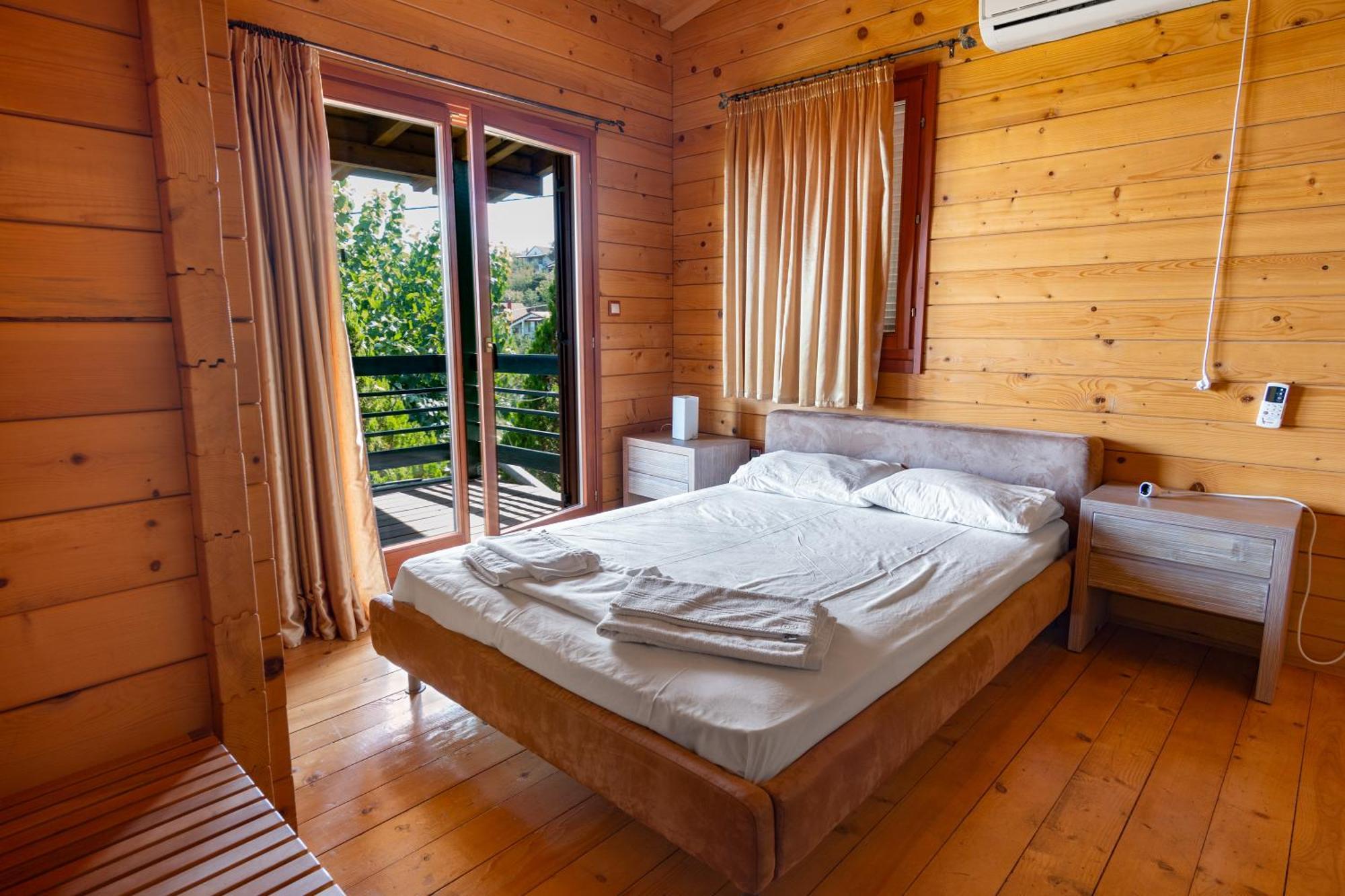 Zeus-Village Οικισμός Φινλανδικών Chalet Με Πισίνες & Γυμναστήριο Molos  Exterior foto