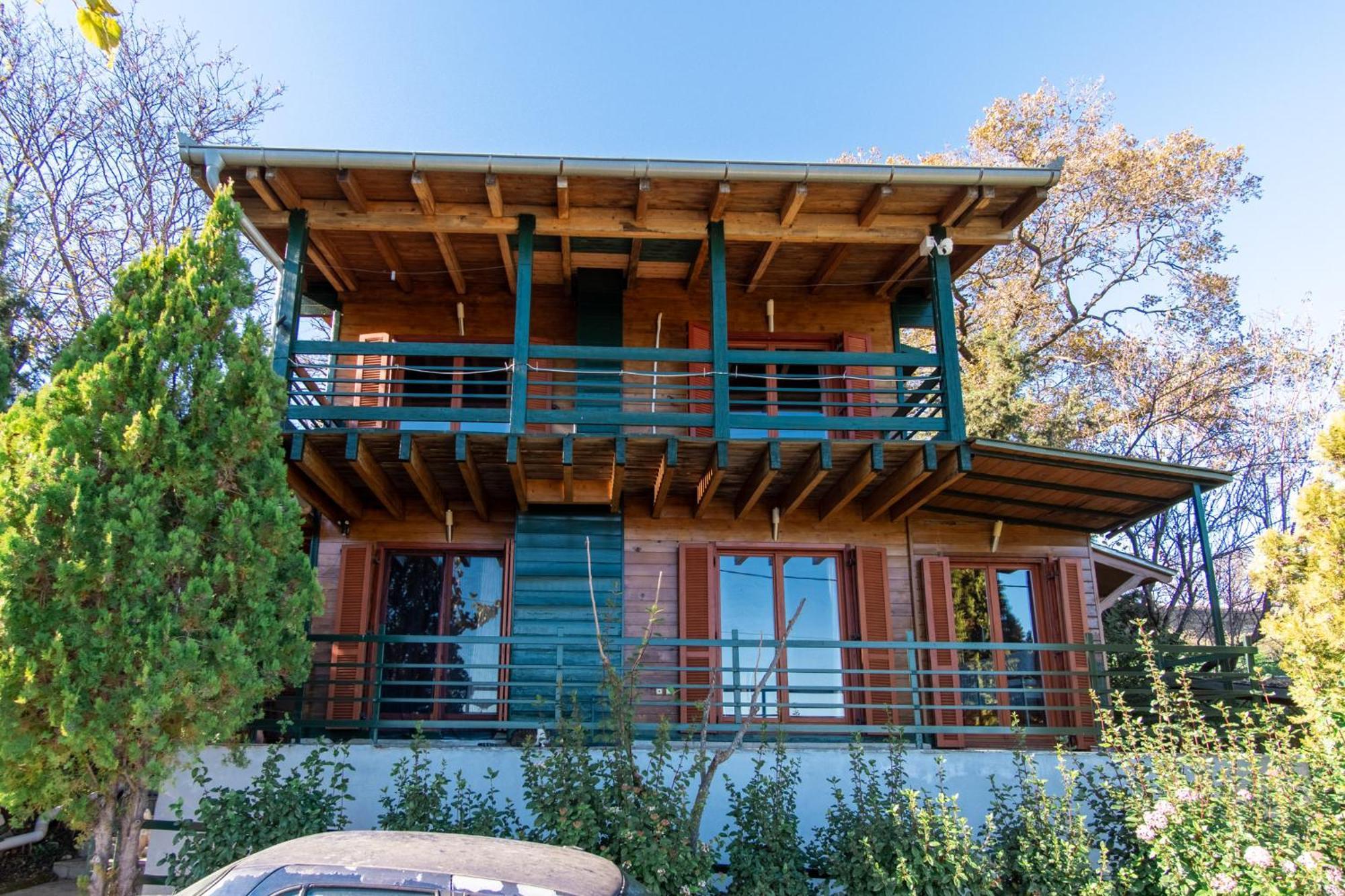 Zeus-Village Οικισμός Φινλανδικών Chalet Με Πισίνες & Γυμναστήριο Molos  Exterior foto