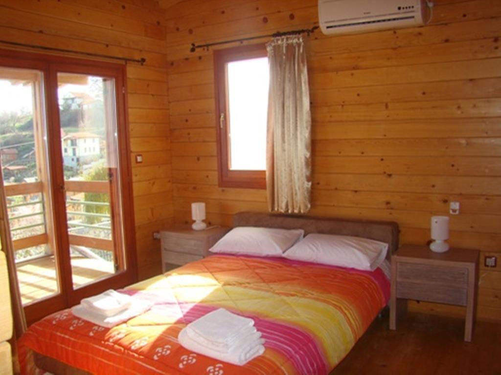 Zeus-Village Οικισμός Φινλανδικών Chalet Με Πισίνες & Γυμναστήριο Molos  Exterior foto